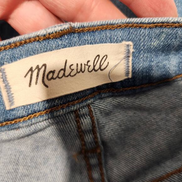 Madewell 9" High-Rise Skinny Jeans Seamed Step-Hem Edition Size 26 - Picture 7 of 10